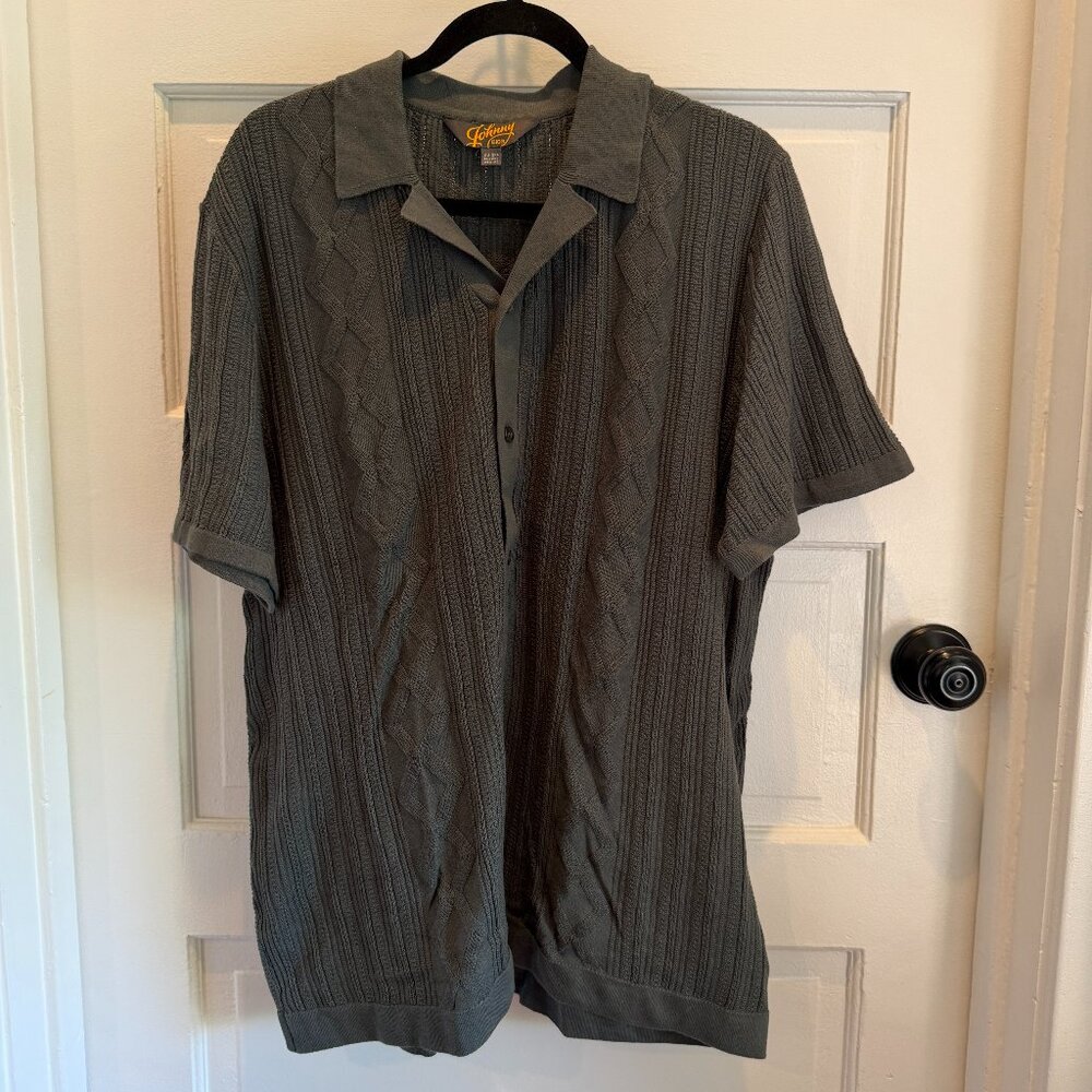 Johnny Bigg Knit Button Up Shirt